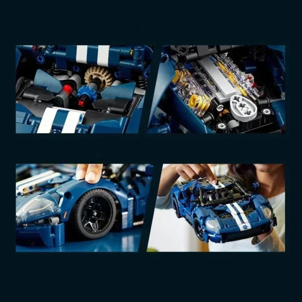 Forded GT Muscle Sports Car Building Block - Image 5