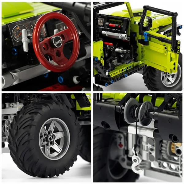 Remote Control Buggy Car Building Blocks - Image 6