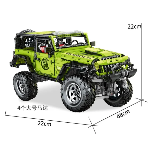 Remote Control Buggy Car Building Blocks - Image 7