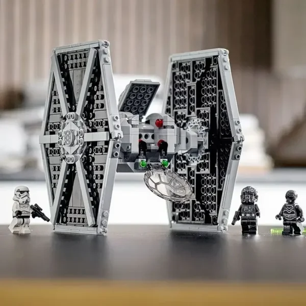 75300 Imperial Tie-Fighter Stars Fighter Space Wars Model Building Blocks Bricks - Image 6