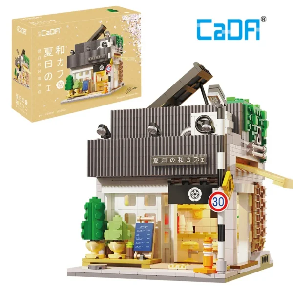 Summer Restaurant Coffee House Building Blocks - Image 8
