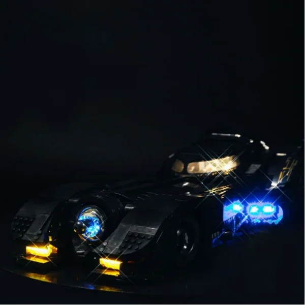 Famous Movie Super Car Model The Tumble 1989 Batmobile 76139 Bricks - Image 7