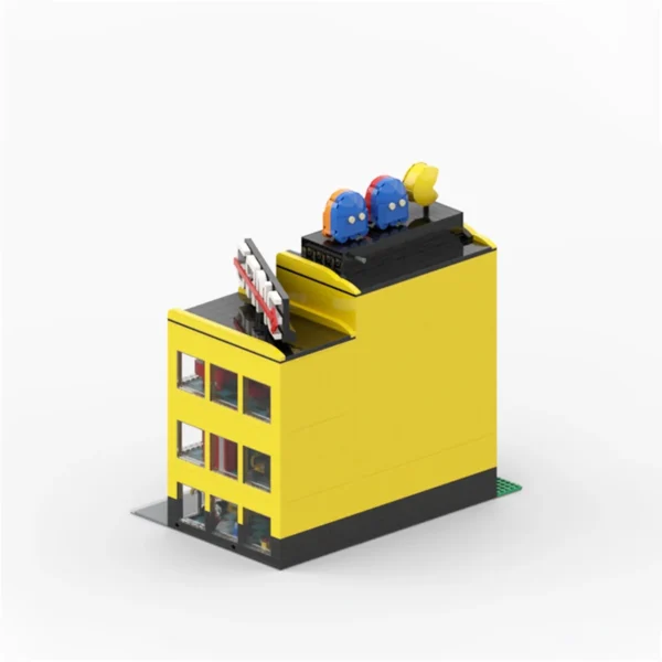 Arcade Games Center + Display For Set 10323 Building Modularization Building Block - Image 3