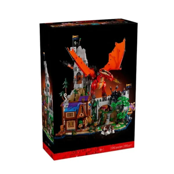 21348 Dungeonsed Red Dragon's Tale Building Blocks