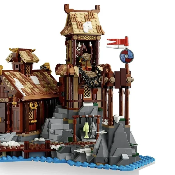 21343 Ideas Viking Village Building Blocks - Image 4