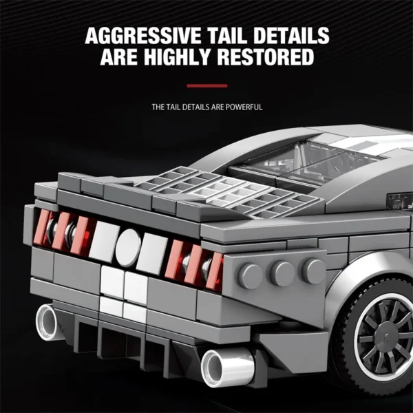 Technical GT500 Sports Car Building Blocks - Image 6