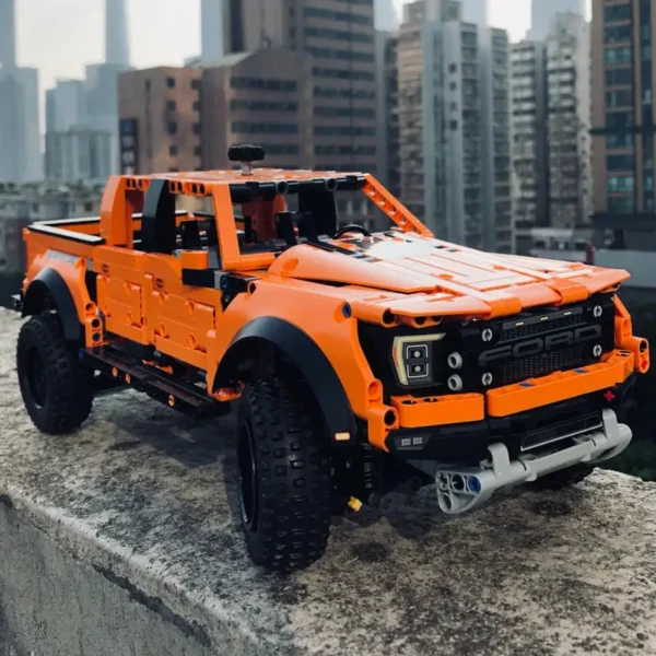 Ford Raptors F-150 Pickup Truck Sports Car Building Block - Image 2