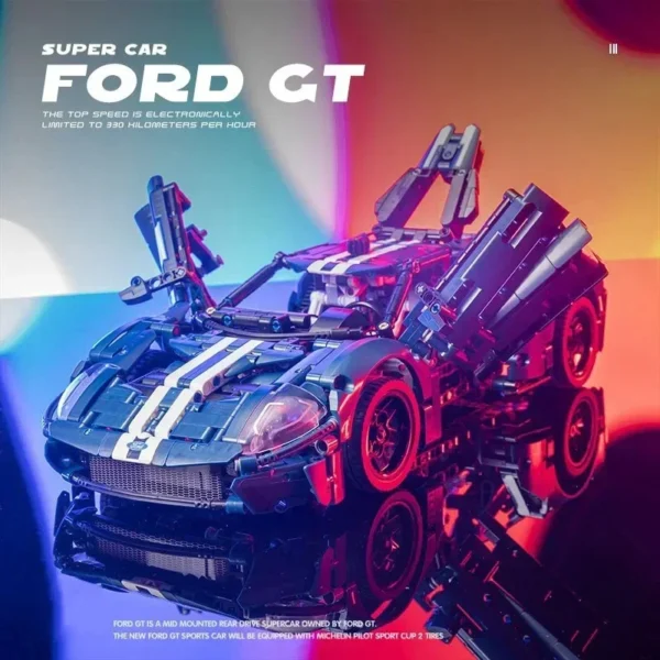 Forded GT Muscle Sports Car Building Block - Image 3