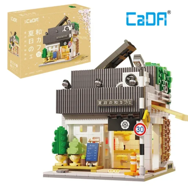 Summer Restaurant Coffee House Building Blocks - Image 2
