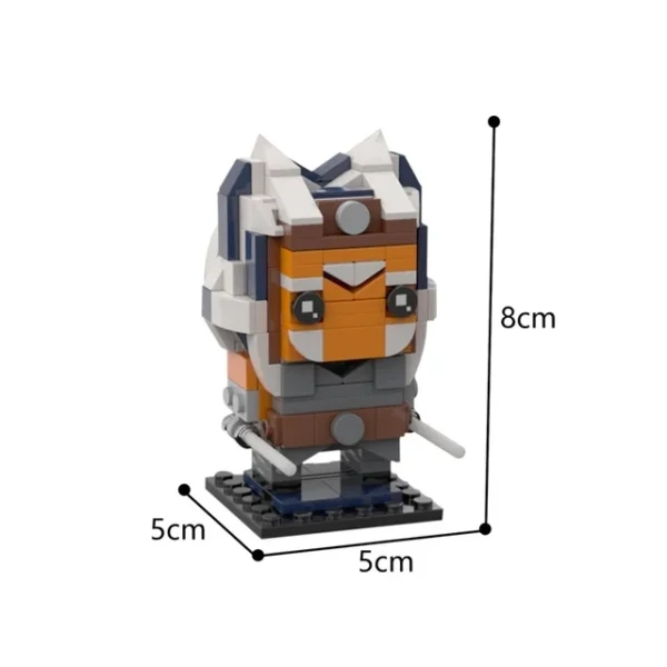 Star Figma Wars Vader Anakin Ewoked Ahsokaed Kuiils General-Grievous Brickheadz Figure Building Blocks Anime - Image 9