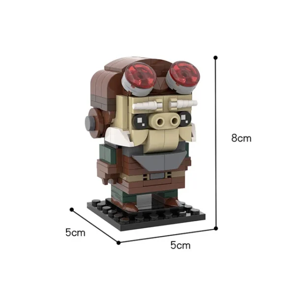 Star Figma Wars Vader Anakin Ewoked Ahsokaed Kuiils General-Grievous Brickheadz Figure Building Blocks Anime - Image 8