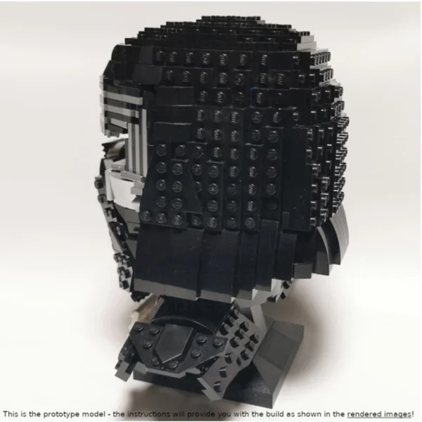 KYLN MAN STARIII Helmet Model Building Blocks Bricks - Image 6