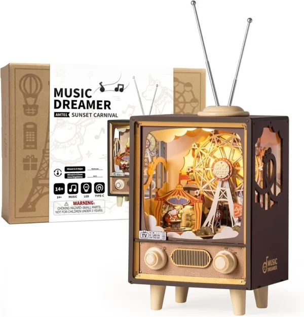Wooden Music Box 3D Puzzles