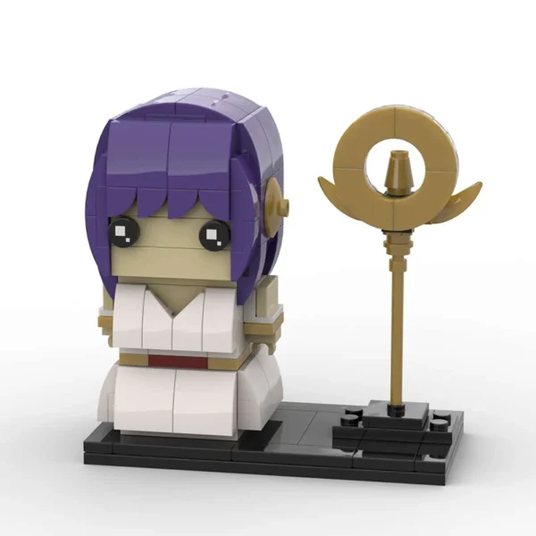 MOC Japan Anime Figures Saints Seiyaed Brickheadz Hyogas Athena Ikki Shiryus Building Blocks - Image 9