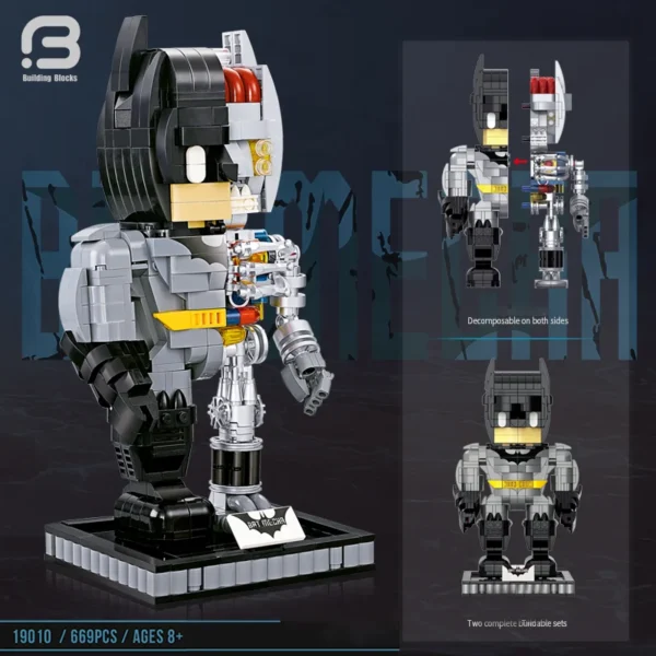 Mechanical Armor Robot Building Blocks High-Tech Bricks Toy Collectible - Image 2