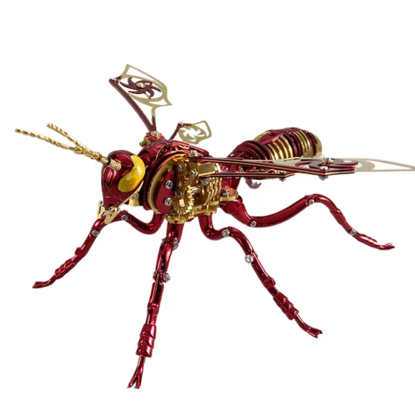 Punk 3D Wasp Stainless Steel Model Adult Assembly Kit - Image 12