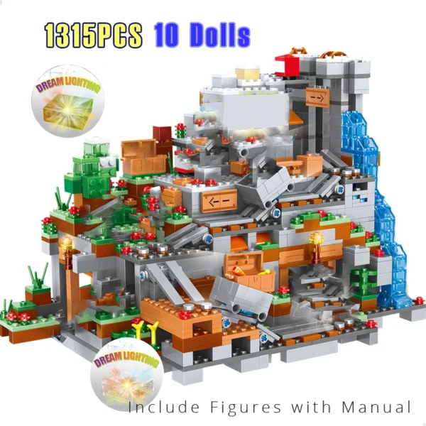 MineCave Special Edition Building Blocks Set Toy 21138