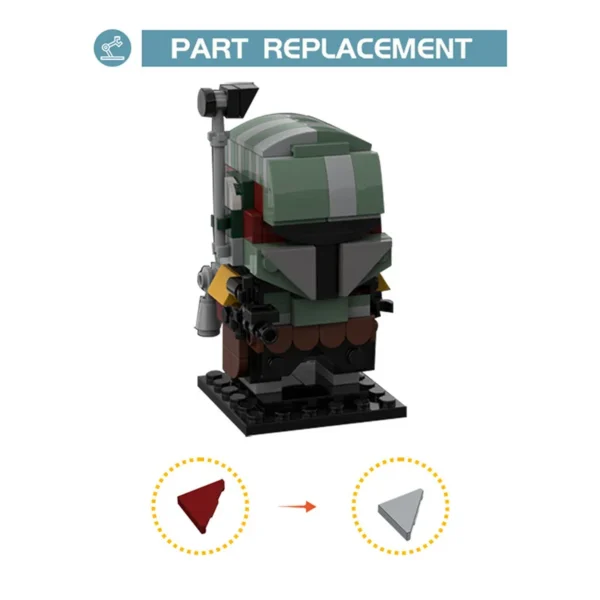 Star Figma Wars Vader Anakin Ewoked Ahsokaed Kuiils General-Grievous Brickheadz Figure Building Blocks Anime - Image 17