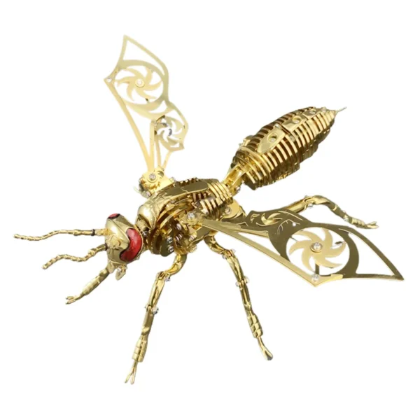 Punk 3D Wasp Stainless Steel Model Adult Assembly Kit - Image 13