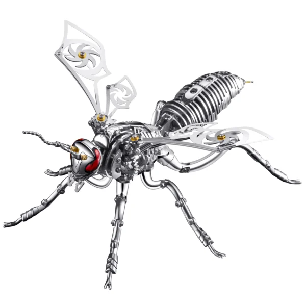 Punk 3D Wasp Stainless Steel Model Adult Assembly Kit - Image 7