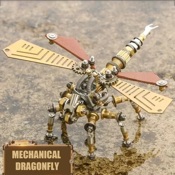 3D Metal Steampunk Insect Puzzle - Image 10