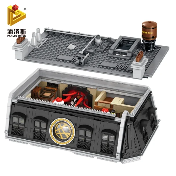 Model With Led 613001 MOC-30628 Doctor Strange's Sanctorum Sanctum Building Blocks Bricks - Image 4