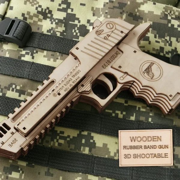 3d Wooden puzzle Weapons Set - Image 4