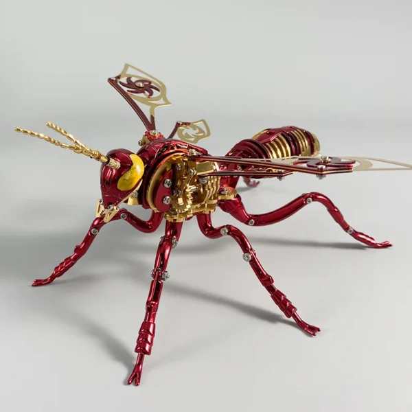 Punk 3D Wasp Stainless Steel Model Adult Assembly Kit - Image 6