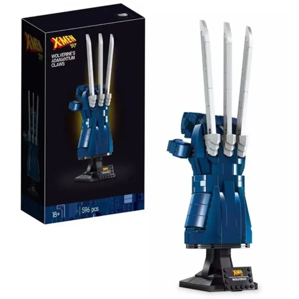 building block model is compatible, Wolverine Adamantium Alloy Claws