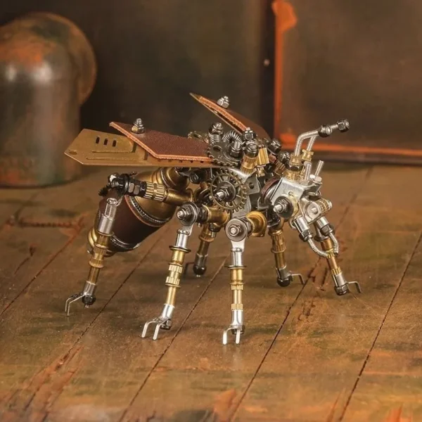 3D Metal Steampunk Insect Puzzle - Image 5