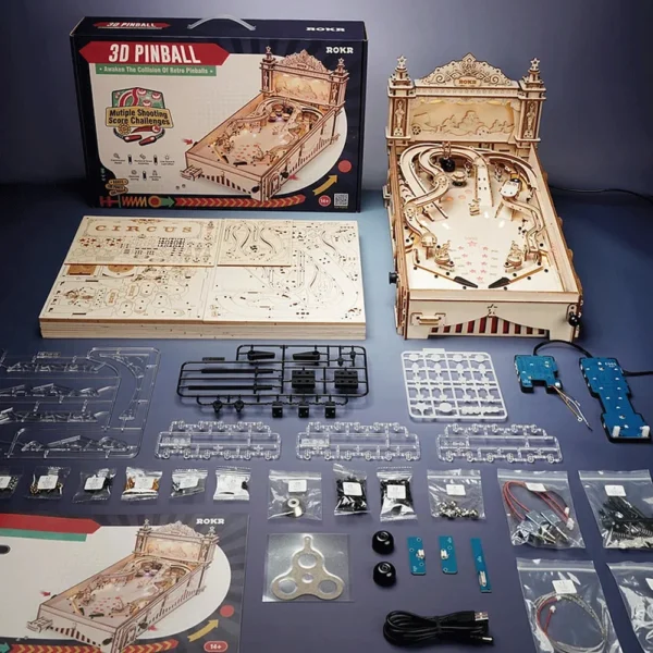 Pinball 3D Wooden Puzzle - Image 3