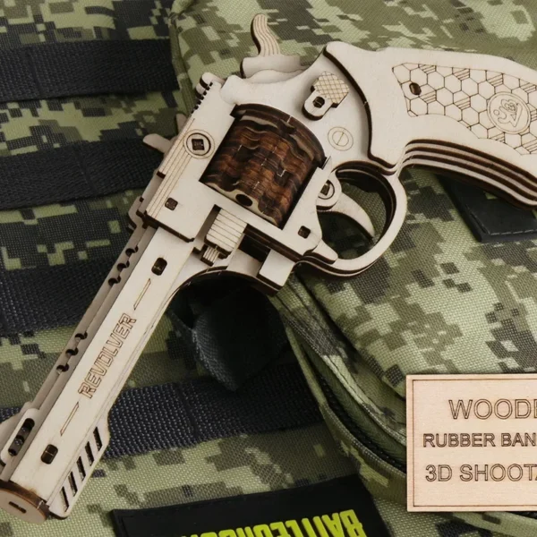3d Wooden puzzle Weapons Set - Image 6