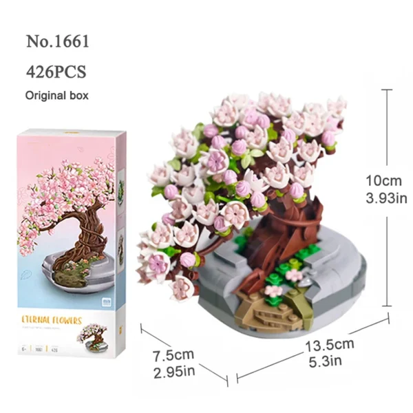 Bonsai Building Block Flower - Image 10