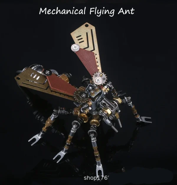 Mechanical Insect Iron Metal Building Blocks 3D - Image 9
