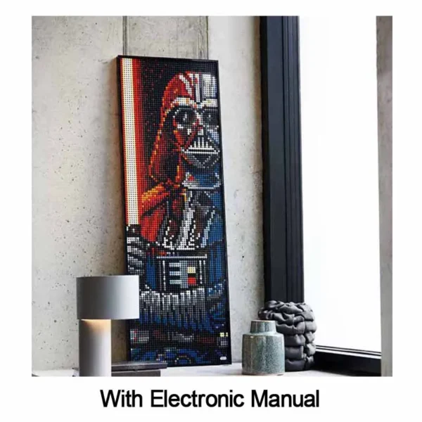 31200 Star Movie Figure Pixel Art Painting Building Blocks Bricks Set Wall Decorations - Image 10
