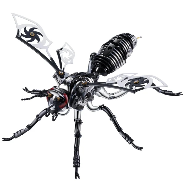 Punk 3D Wasp Stainless Steel Model Adult Assembly Kit - Image 10