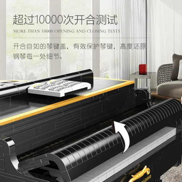 Musical Instrument Piano Building Blocks Model - Image 4