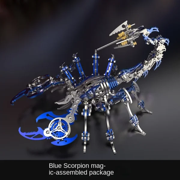 3D Scorpions Metal Puzzle Steampunk Mechanical Scorpion Model Kit - Image 12