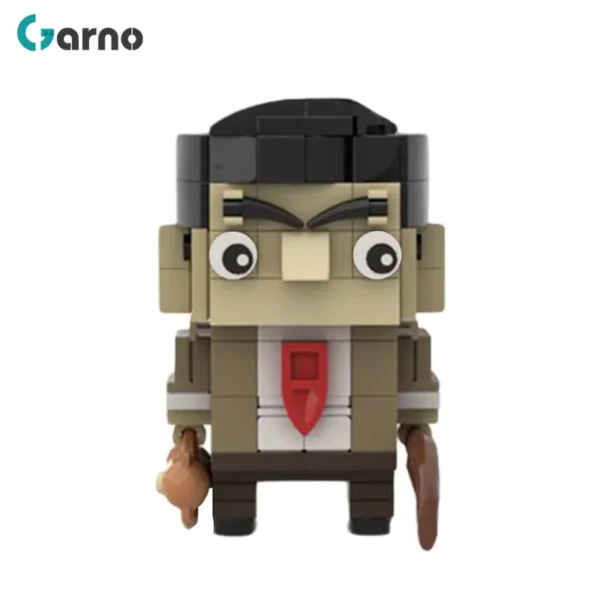 Brickheadz Mr. Beans Green Mini Car Building Block - Image 2