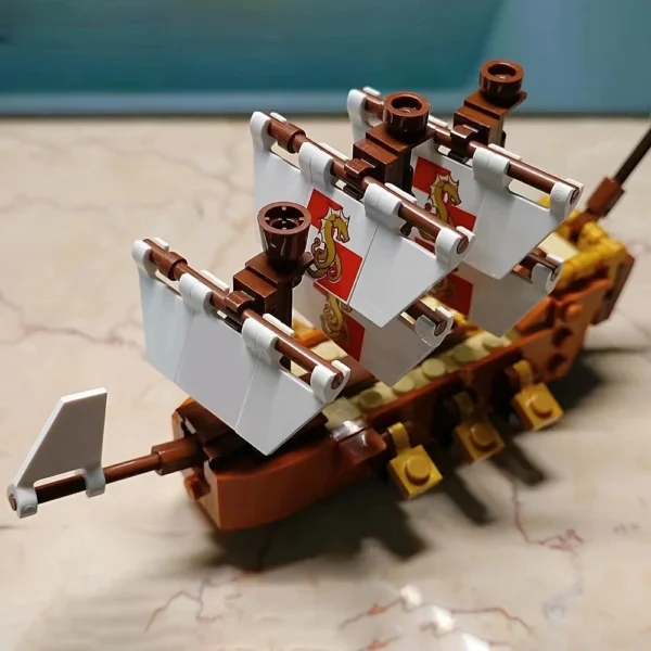 Expert Ship in a Bottle Model Buiilding Block - 962 Pcs - Image 2