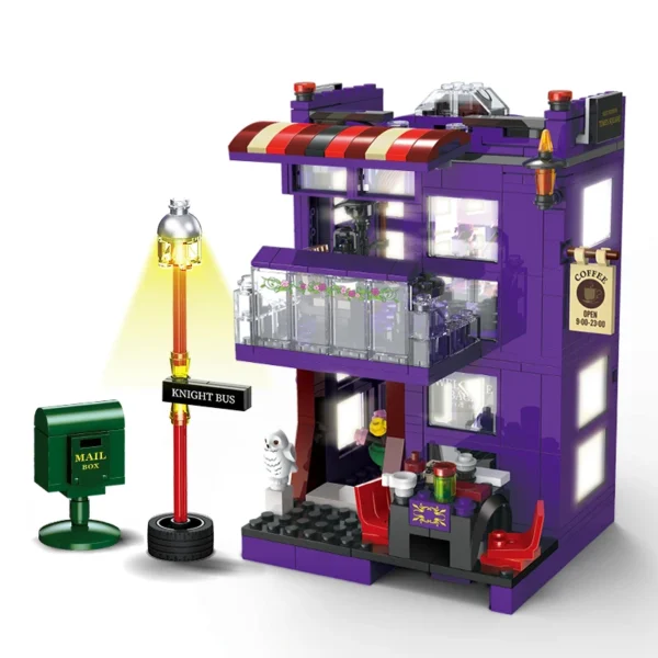 Harry Potter Magic World Street Building Sets Telephone Booth - Image 6