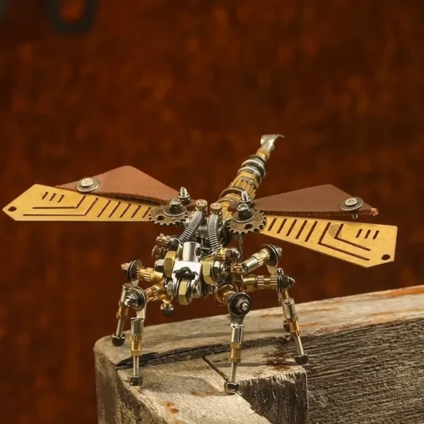 3D Metal Steampunk Insect Puzzle - Image 4
