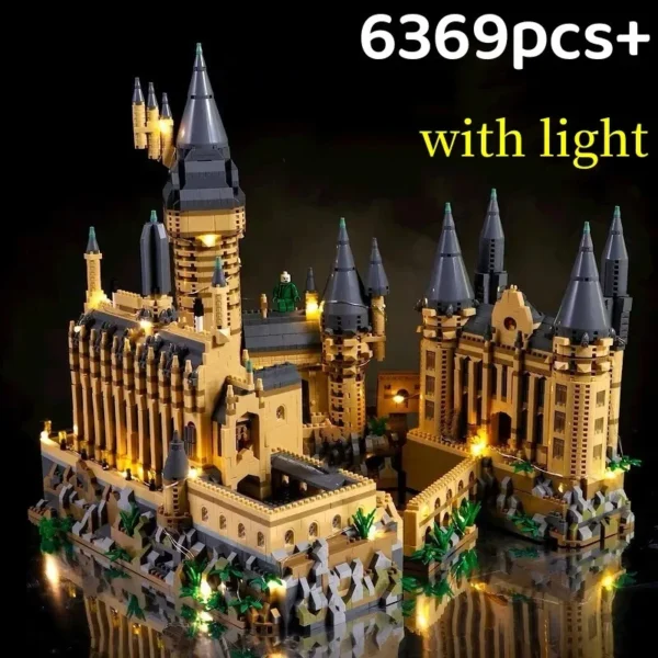 Medieval Magic Castle Series School Architecture Building Blocks - Image 6