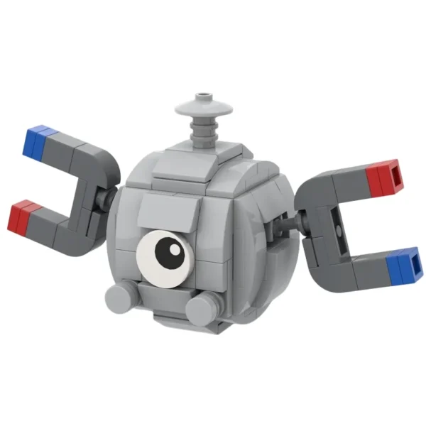 Pokemon Ash Ketchum With Pikachu BRICKHEADZ Building Blocks - Image 16