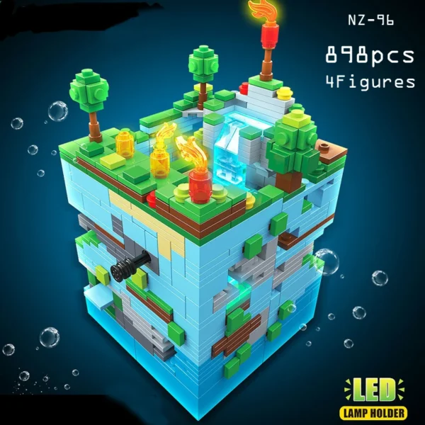 My Building Blocks Planet with Kit LED - Image 7