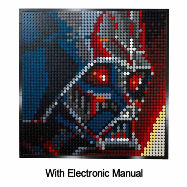 31200 Star Movie Figure Pixel Art Painting Building Blocks Bricks Set Wall Decorations - Image 8