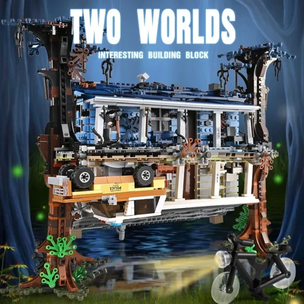 2499Pcs Stranger Things The Upside Down Building Blocks Model Brick - Image 2