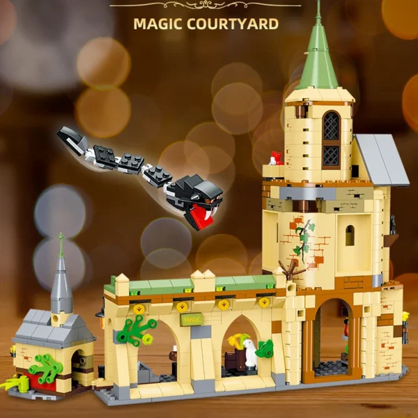 Magic World Street View Building Sets Back Room Magic Castle - Image 3