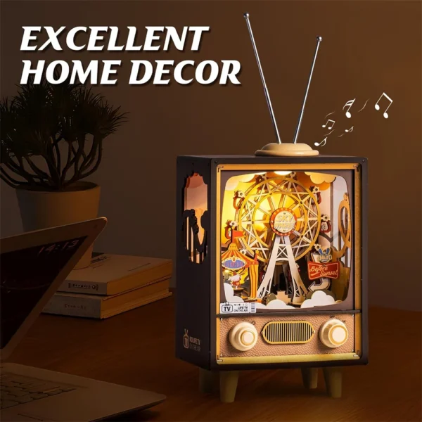 Wooden Music Box 3D Puzzles - Image 5