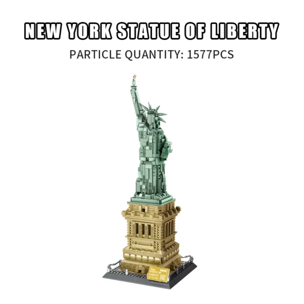 World Architecture Liberty Statue Model Building Blocks/Plastic Toys - Image 6